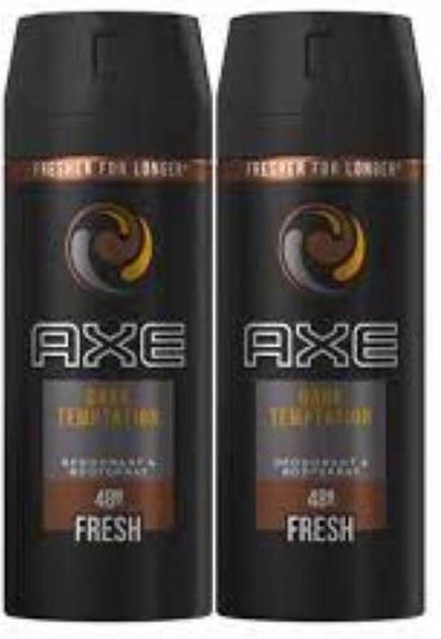 Axe Deo Spray Body Spray Dark Temptation DUOPAK 2 x 150 ml