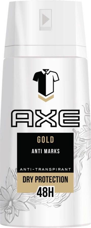 Axe Deo Spray Gold Mannen Deodorant 150 ml