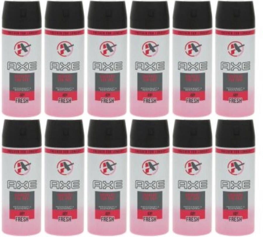 Axe Deodorant Bodyspray Anarchy for Her JUMBOPAK 12 x 150 ml