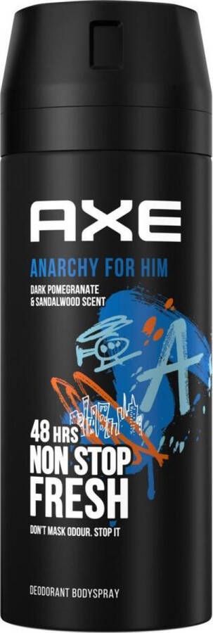 Axe Deodorant Bodyspray Anarchy for Him 150 ml