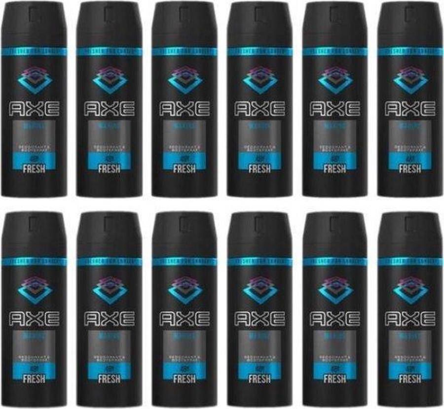 Axe Deodorant Bodyspray Marine JUMBOPAK 12 x 150 ml