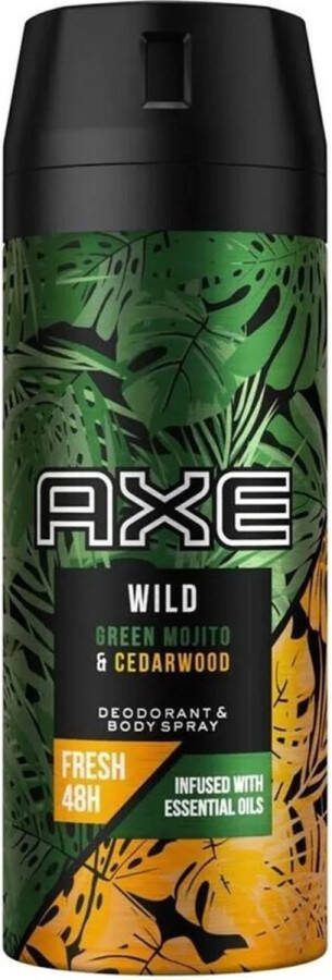 Axe Deodorant en Bodyspray Green Mojito + Cedarwood 150 ml