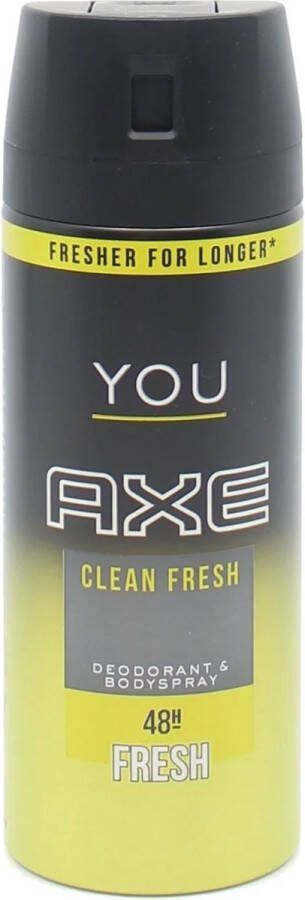 Axe Deodorant Spray Clean Fresh 150 ml