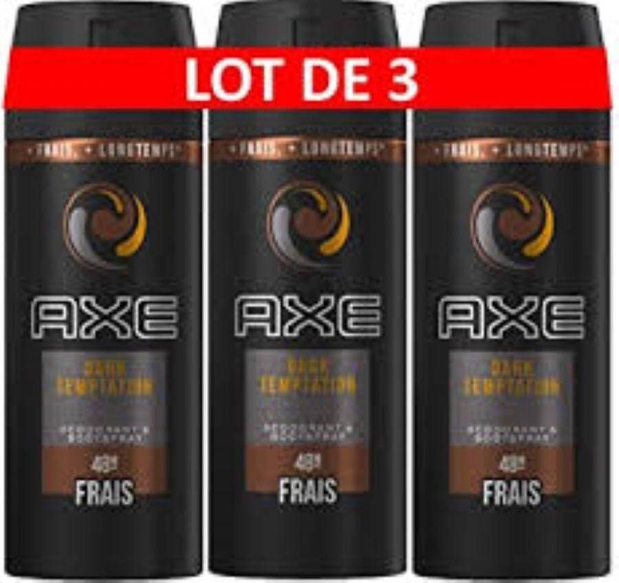 Axe Deodorant Spray Dark Temptation TRIO Voordeelverpakking