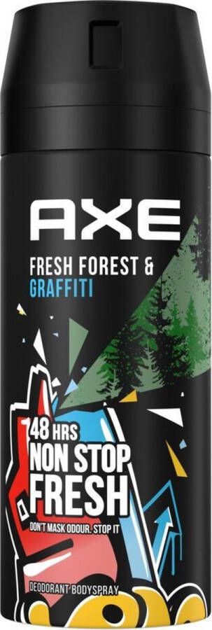 Axe Deodorant Spray Forest en Graffiti 150 ml