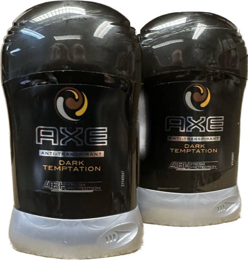 Axe Deodorant Stick Dark Temptation Dry 2 x 50 ml