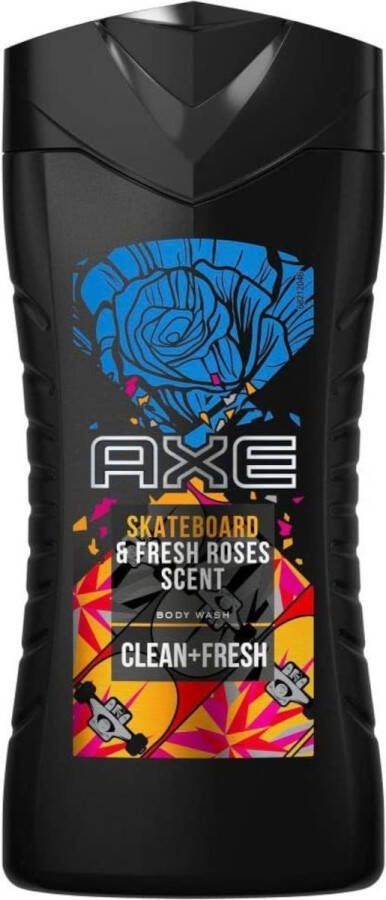 Axe douchegel gel 400ml Skateboard Fresh Rose
