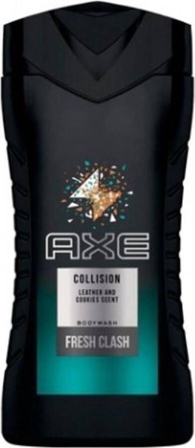 Axe Douchegel – Collision Leather & Cookies 250 ml 6 stuks