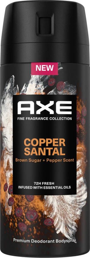 Axe Fine Fragrance Collection Copper Santal Premium Deodorant Bodyspray 150 ml