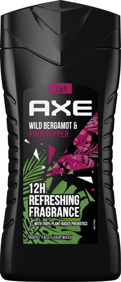 Axe Fresh Bergamot & Pink Pepper 3-in-1 Douchegel 250 ml