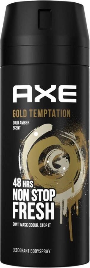 Axe Gold Temptation Deodorant & Bodyspray 150ML