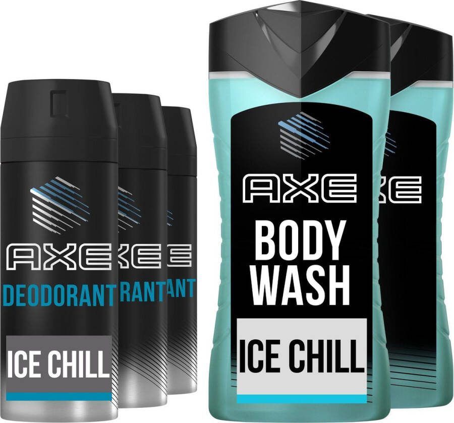 Axe Ice Chill Set Deodorant en Douchegel Voordeelverpakking