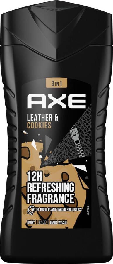 Axe Leather & Cookies 3-in-1 Douchegel 250 ml