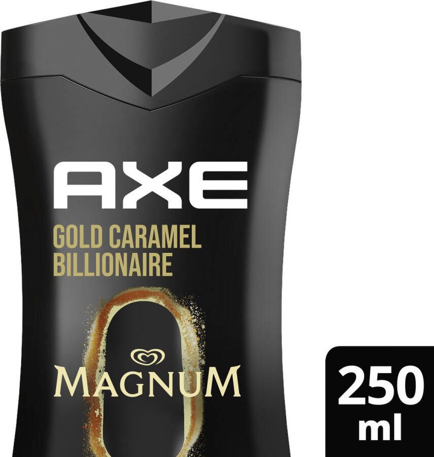 Axe Limited Edition Magnum Gold Caramel Billionaire 3-in-1 Douchegel 250 ml