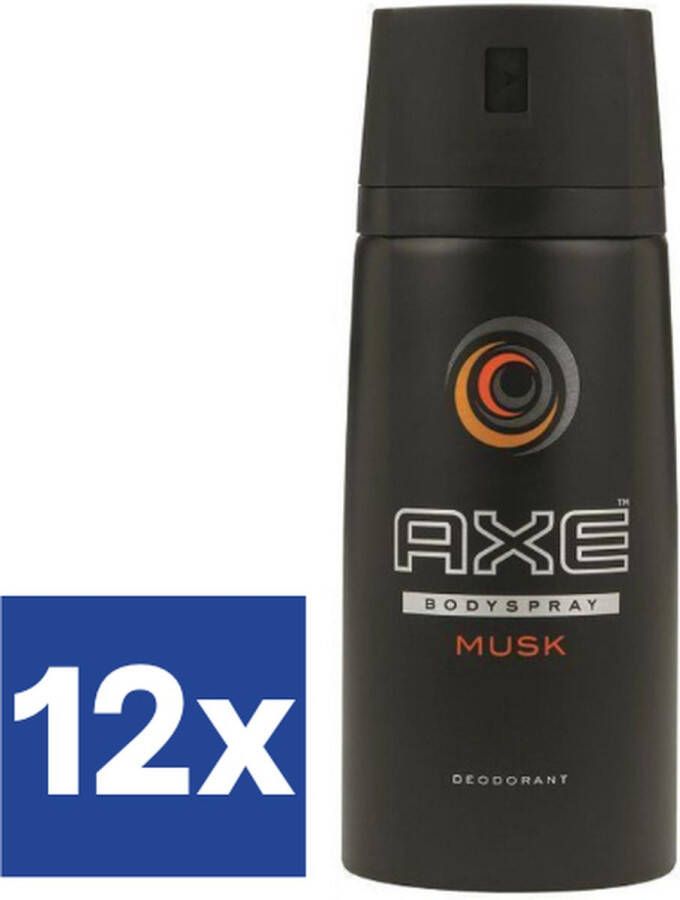 Axe Musk For Men Deo Spray (Voordeelverpakking) 12 x 150 ml