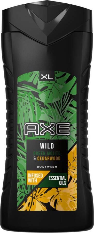 Axe Wild Green Mojito & Cedarwood Bodywash Shower Gel For Men