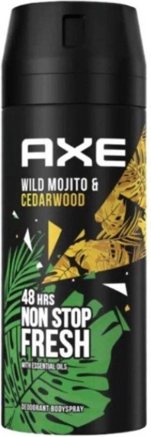 Axe Wild Green Mojito & Cedarwood Deospray Body Spray For Men 150ml