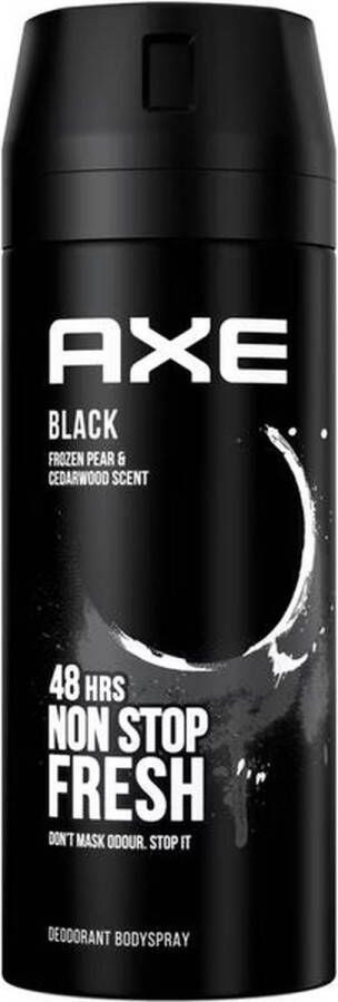 Axe x3 Black Deodorant Bodyspray 150 ML
