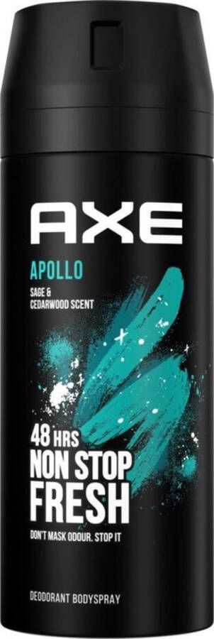 Axe x6 Deodorant Bodyspray Apollo 150 ml