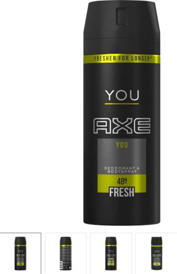 Axe YOU Deodorant Bodyspray 'Fresh' Doos 6 stuks a 150 ml