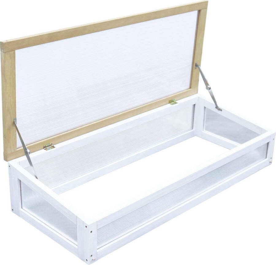 AXI Broeikas tbv Kweektafel Bruin wit