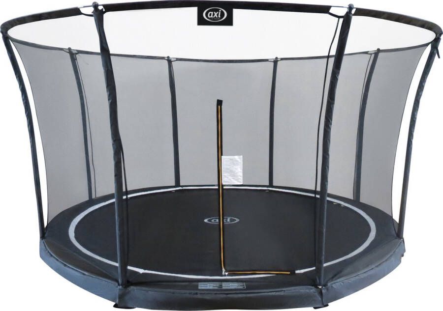AXI Denver Trampoline met veiligheidsnet Ø 366 cm Zwart Inground trampoline voor kinderen