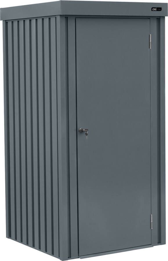 AXI Hector Premium metalen Tuinkast 1300L Antraciet Opbergkast 1300L met slot – 98x93x185cm