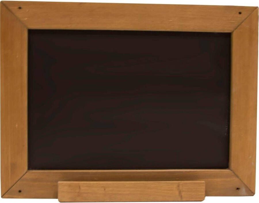AXI Krijtbord van hout Accessoire voor Speelhuis of Speeltoestel in bruin
