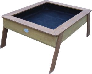 AXI Linda zandtafel kweektafel moestuinbak met gronddoek Kweektafel voor tuin balkon terras in bruin