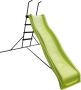 AXI Vrijstaande Glijbaan 220cm in Limoen groen & antraciet Glijbaan van Metaal & Kunststof - Thumbnail 1