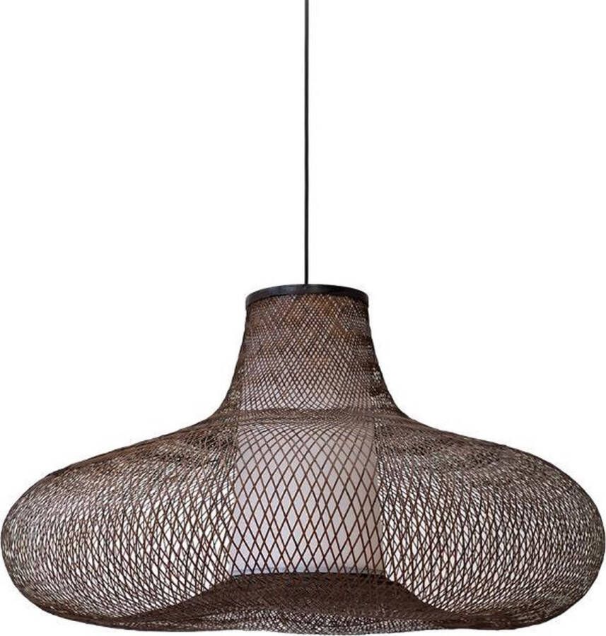 AY Illuminate May Small Hanglamp Bamboe Zwart Ø72 H:47