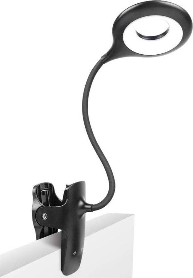 Ayangoods Bedlampjes Leeslampjes Flexibele Oplaadbare LED Leeslamp Verstelbare Helderheid en Kleurtemperaturen Draagbaar en Flexibel Beschermende Oplaadtechnologie Ideaal voor Lezen en Studeren