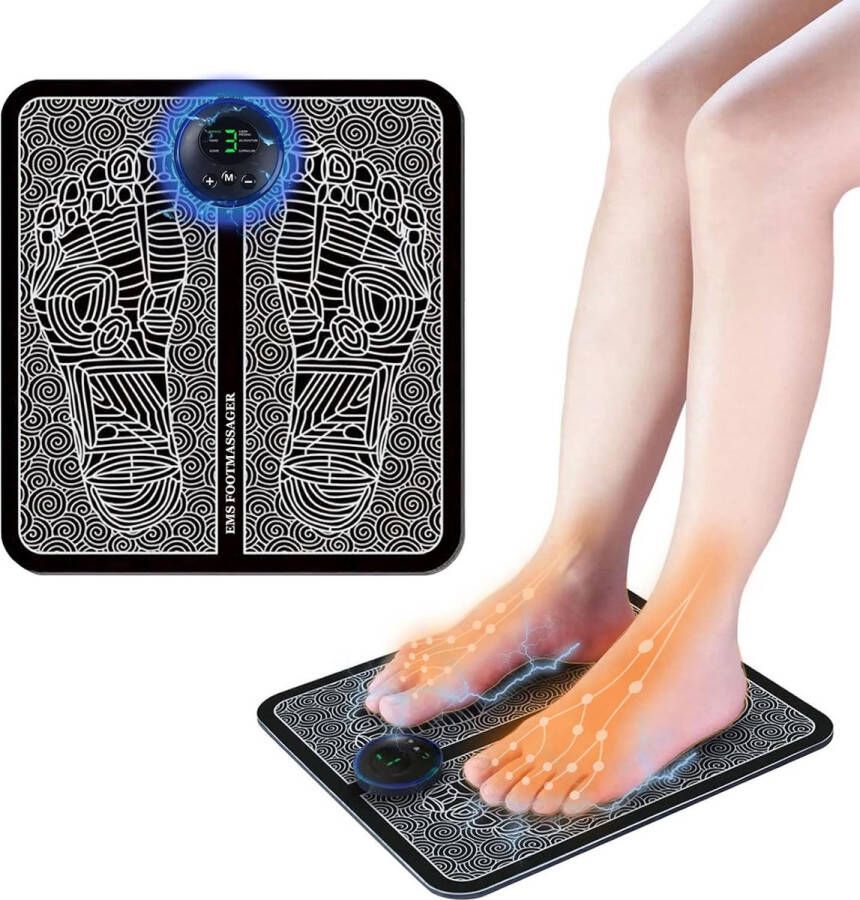 Ayangoods Voetmassage Apparaat Voetmassage Apparaat Bloedsomloop Verbeterde Bloedcirculatie Ontspanning en Verlichting Thuisgebruik Voetmassage