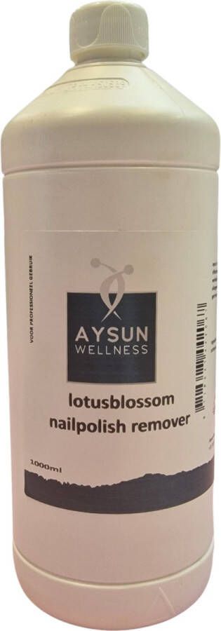 Aysun Lotus Blossom Nailpolish Remover- Navulfles -1000ml