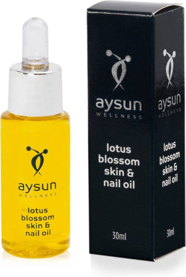 Aysun Wellness Nagelriemolie 30 ML Geel Olie Verzachten de nagelriemen en helpen om scheuren te voorkomen