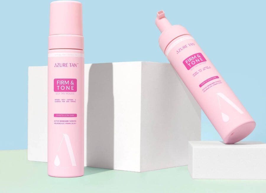 Azure Tan Self Tan Mousse FIRM & TONE Dark To Ultra Dark 200ml