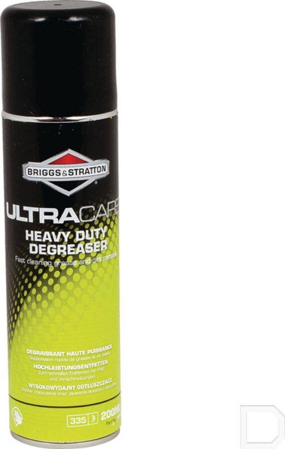 B&S UltraCare Heavy Duty ontvetter BRIGGS & STRATTON 200ml