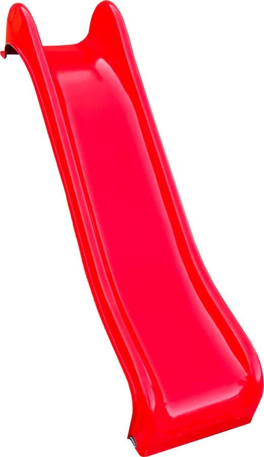 B-Play Polyester Glijbaan voor platformhoogte 50 cm Openbaar Gebruik Rood