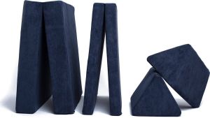 BAAAP Navy Blauw Speelgoedbank Play Couch Kinderbank Kinderstoel Kinderfauteuil Kinderzetel Bankje Kinderspeelgoed Kindersofa & Slaapbank