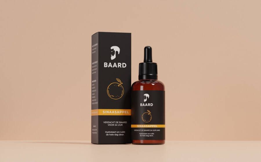 Baardstore Baardroller Baardolie Sinaasappel Baardgroei olie Baardverzorging Dermaroller haargroei 540 Aluminium naalden (0.5MM) Baardolie verzorging Beard oil 0.5ML