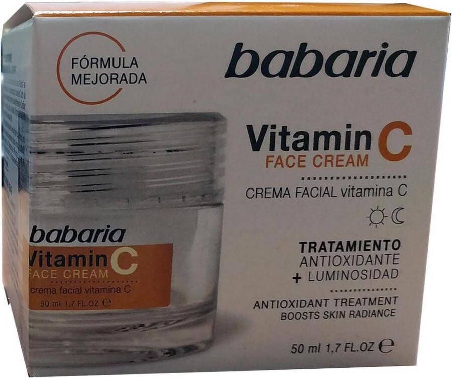 Babaria Antioxidant Vochtinbrengende Crème Vitamine C (50 ml)