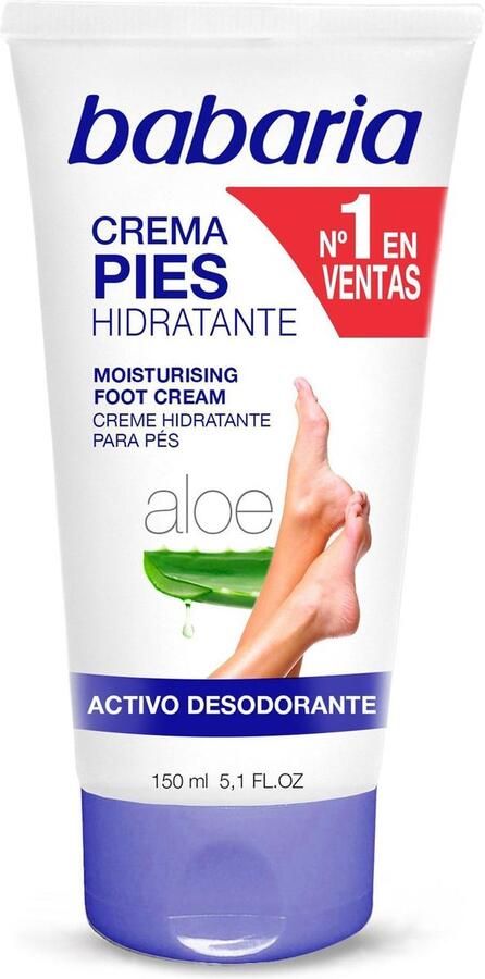 Babaria Vochtinbrengende Voetcrème 150 ml