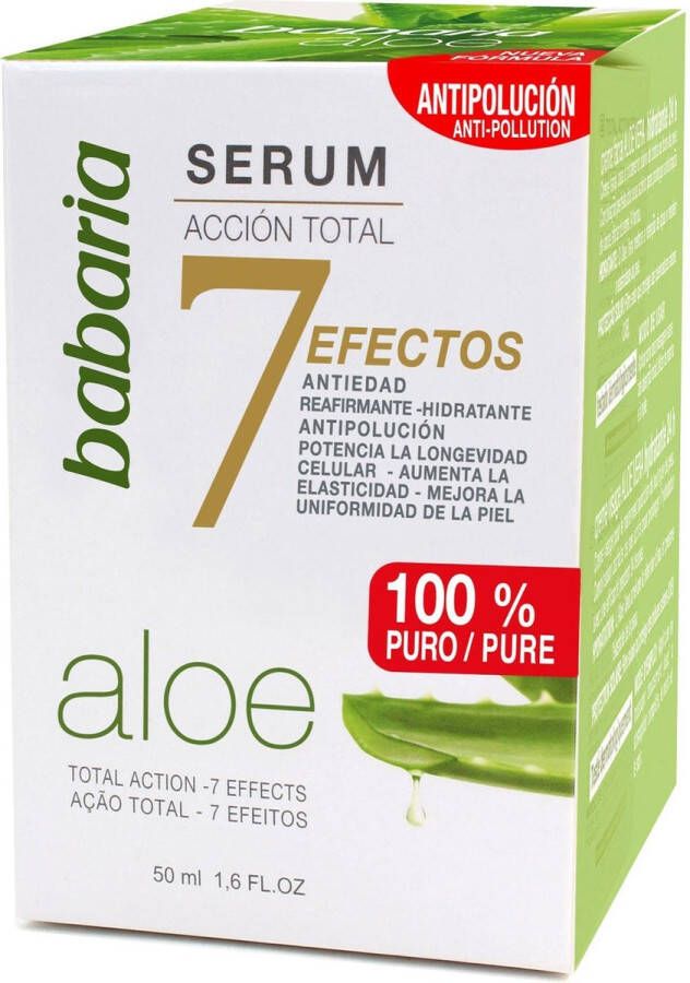 Babaria Gezichtsserum Acción Total Aloë Vera 7-in-1 (50 ml)