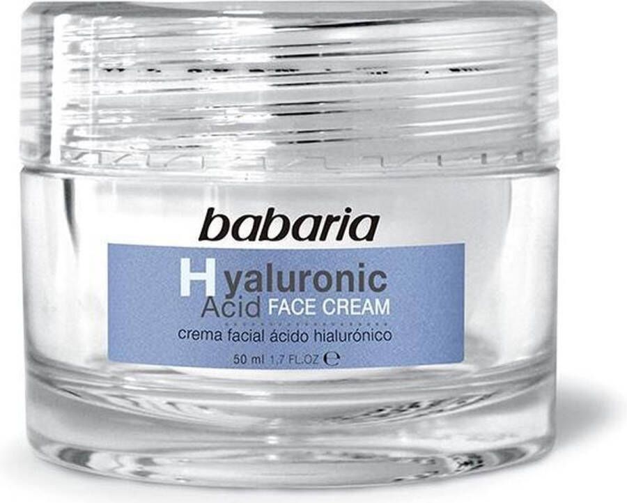 Babaria Hydraterende Gezichtscrème Hyaluronzuur (50 ml)