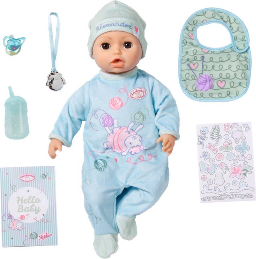 Baby Annabell Interactive Alexander 43cm Babypop