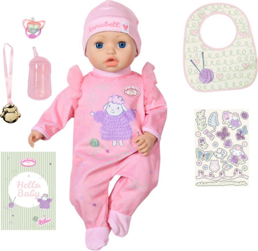 Baby Annabell Interactive Annabell 43cm Babypop