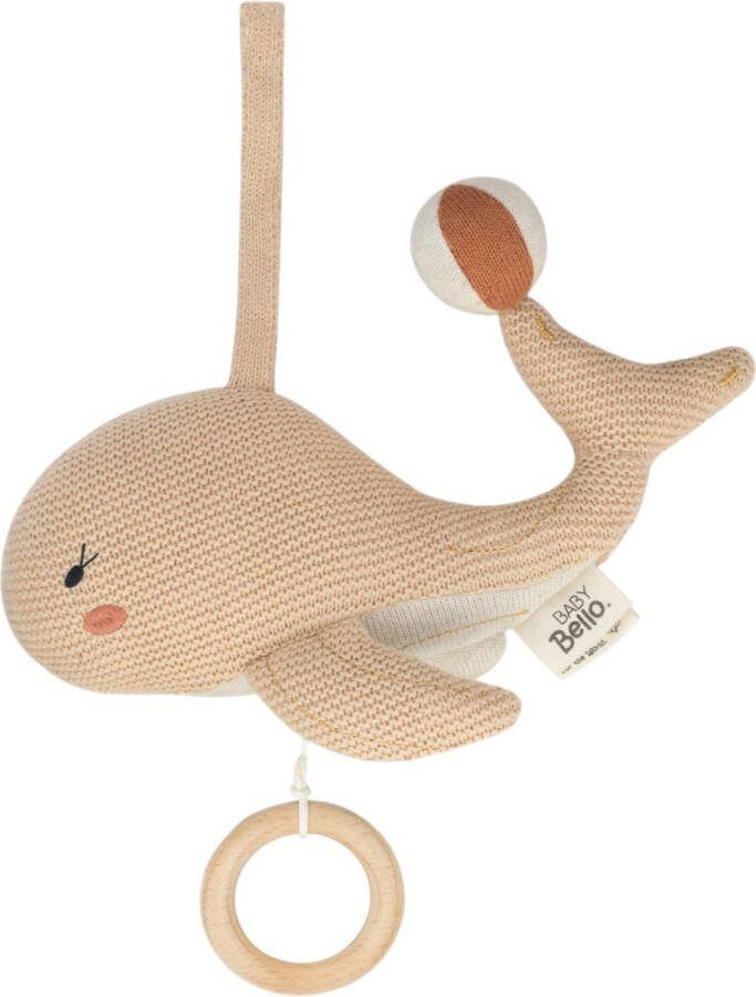 Baby Bello Wally The Whale Muziekmobiel Sandshell