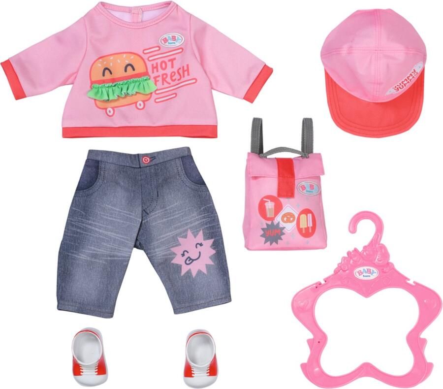 BABY born Snack shopoutfit Poppenkleding 43 cm