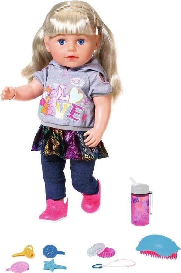 BABY born Soft Touch Sister Blond Babypop 43cm