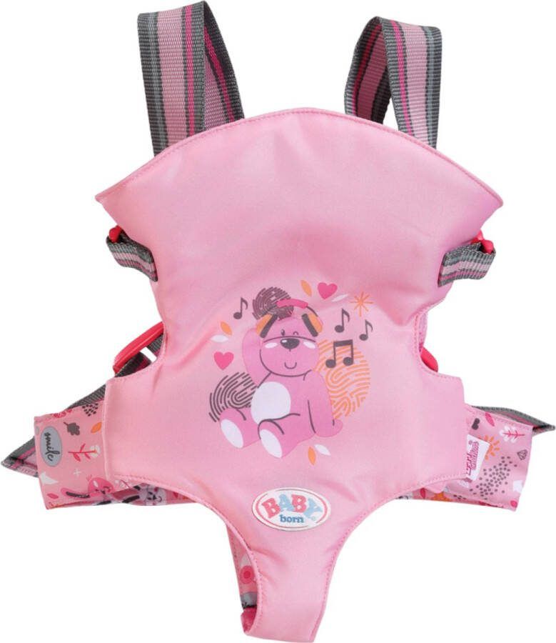 BABY born Baby Draagzak Poppenverzorgings 43 + 36 cm